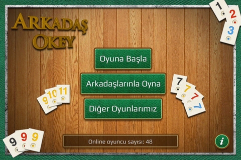 Arkadaş Okey Oyna Resmi