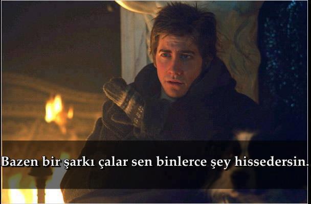 Bazen bir şarkı çalar sen binlerce şey hissedersin!