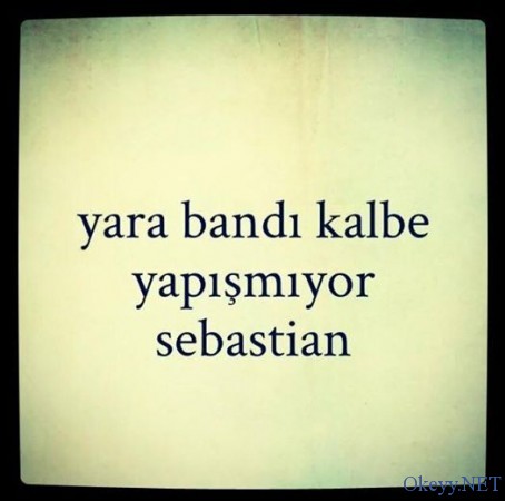 Yara bandı kalbe yapışmıyor Sebastian