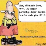 Şarz gitmesin diye Wifi 3g kapat