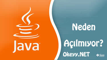 Java neden açılmıyor?