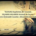 Ruhunu kaybetmiş bir insanda